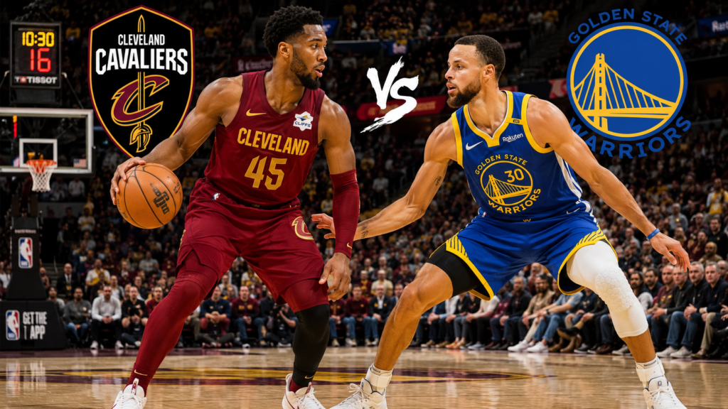 cleveland cavaliers vs golden state warriors match player stats
