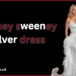 sydney sweeney silver dress