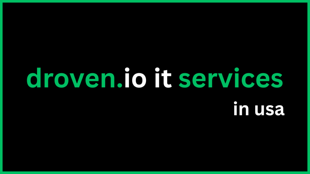 droven.io it services in usa