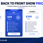 backtofrontshow pricing