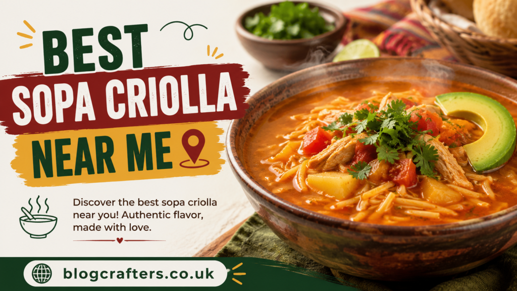 Best Sopa Criolla Near Me