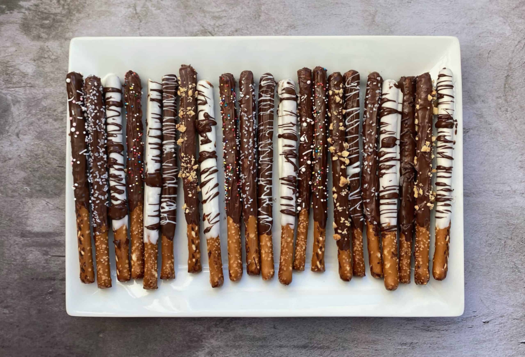 chocolate covered pretzels